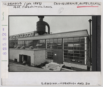 Vorschaubild Alfeld a der Leine: Fagus-Fabrik, Maschinenhaus, Architekt: Walter Gropius 